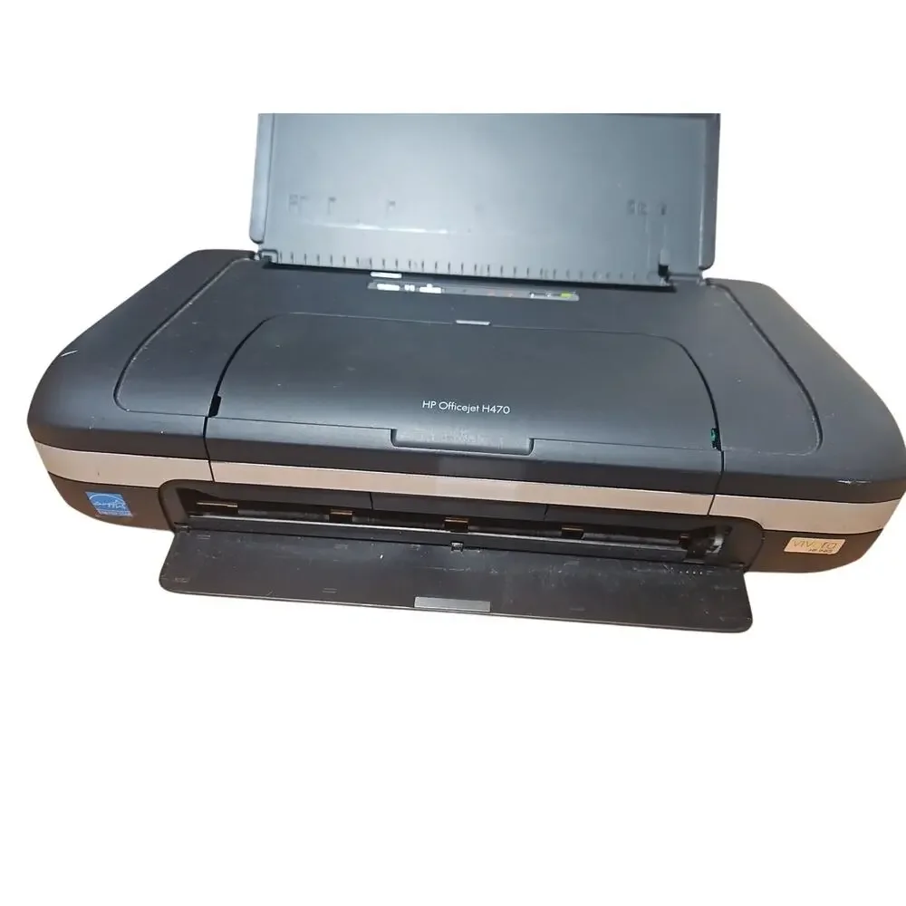 HP OfficeJet H470 Mobile Inkjet Printer No Cords, Tested Works